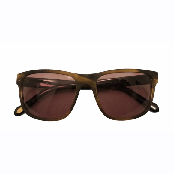 Fossil Brown Acetate Frame Unisex Sunglasses - Picture 2 of 6